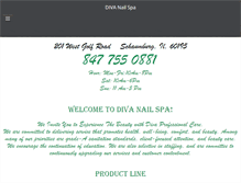 Tablet Screenshot of divanailspa1.com